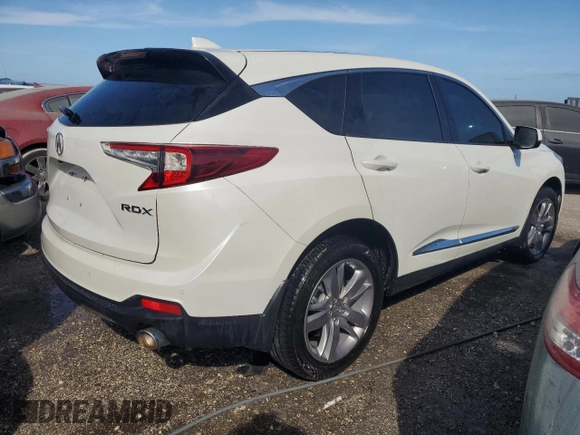 2019 Acura RDX w/Advance Pkg with VIN 5J8TC1H75KL010781, listed as a Copart auction lot 74355314 with 0 mi miles and Non Repairable. Bid and sale history available at carsss.com. Image 3.