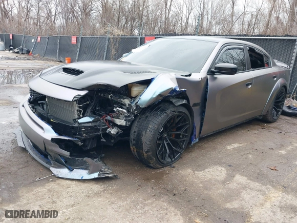 2020 Dodge Charger Scat Pack with VIN 2C3CDXGJ7LH157411, listed as a IAAI auction lot 41226695 with 52,108 mi miles. Bid and sale history available at carsss.com. Image 2.
