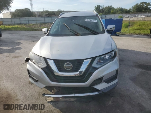 2020 Nissan Rogue SV z VIN KNMAT2MT2LP517288, wystawiony jako Copart lot #61506345 z przebiegiem 76 097 mil mil oraz Nie do naprawy • Non repairable. Historia ofert i sprzedaży dostępna na DreamBid. Obrazek 5.