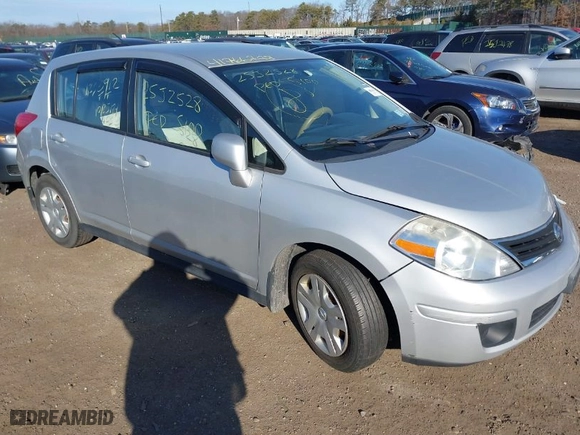 2010 Nissan Versa 1.8 S with VIN 3N1BC1CP1AL407539, listed as a IAAI auction lot 41766778 with 999,999 mi miles. Bid and sale history available at carsss.com. Image 1.