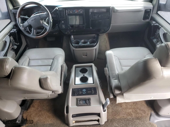 2005 GMC Savana Cargo Van YF7 Upfitter with VIN 1GDFG15T651195114, listed as a Copart auction lot 47028075 with 128,214 mi miles and Clean Title. Bid and sale history available at carsss.com. Image 8.