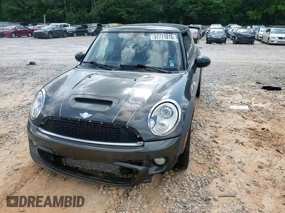2012 MINI Hardtop S with VIN WMWSV3C50CTY18637, listed as a Copart auction lot 57771015 with 103,402 mi miles and Salvage title. Bid and sale history available at DreamBid. Image 13.