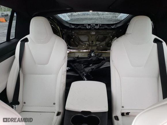 2018 Tesla Model X 75D with VIN 5YJXCBE20JF119875, listed as a Copart auction lot 50772175 with 48,805 mi miles and Salvage Title. Bid and sale history available at carsss.com. Image 10.