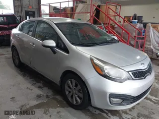 2014 Kia Rio EX with VIN KNADN4A35E6396673, listed as a IAAI auction lot 41964655 with 159,644 mi miles. Bid and sale history available at carsss.com. Image 6.