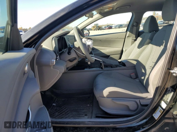 2023 Hyundai Elantra SE with VIN KMHLL4AG9PU515939, listed as a Copart auction lot 79197864 with 30,557 mi miles and Salvage Title. Bid and sale history available at DreamBid. Image 7.