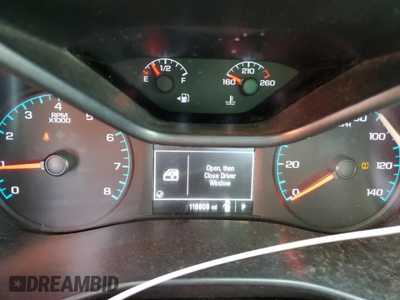 2017 Chevrolet Colorado 2WD WT with VIN 1GCHSBEA8H1163074, listed as a Copart auction lot 59206985 with 116,808 mi miles and Salvage title. Bid and sale history available at DreamBid. Image 9.