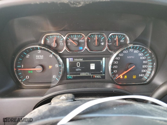 2017 GMC Sierra 1500 SLE with VIN 3GTU2MEC9HG177160, listed as a Copart auction lot 44523425 with 249,374 mi miles and Salvage Title. Bid and sale history available at carsss.com. Image 9.