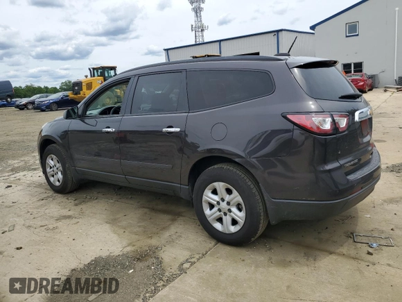 2017 Chevrolet Traverse LS with VIN 1GNKVFED6HJ239185, listed as a Copart auction lot 57571955 with 191,673 mi miles and Clean title. Bid and sale history available at DreamBid. Image 2.