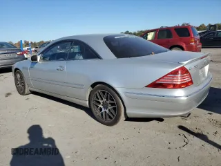 2005 Mercedes-Benz CL 5.0L with VIN WDBPJ75J35A045178, listed as a Copart auction lot 72860334 with 177,072 mi miles and Clean Title. Bid and sale history available at carsss.com. Image 2.