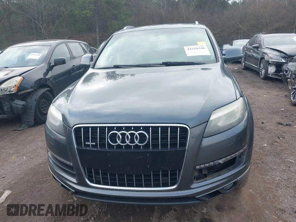 2015 Audi Q7 Premium Plus with VIN WA1LGAFE4FD008776, listed as a IAAI auction lot 41528346 with 213,557 mi miles and . Bid and sale history available at DreamBid. Image 12.