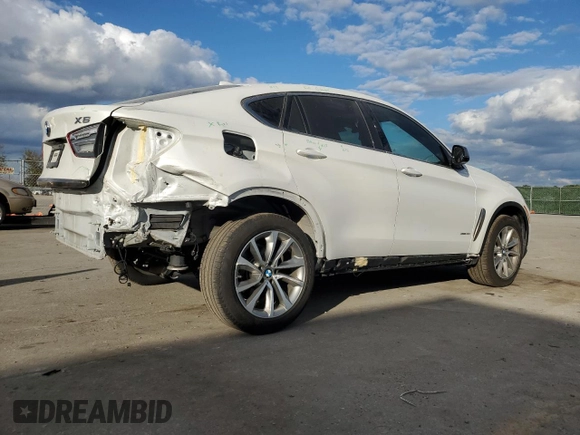 2018 BMW X6 xDrive35i with VIN 5UXKU2C52J0Z62235, listed as a Copart auction lot 76004803 with 72,379 mi miles. Bid and sale history available at carsss.com. Image 3.