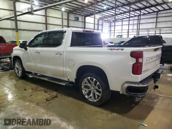 2020 Chevrolet Silverado 1500 LTZ with VIN 3GCUYGED4LG331937, listed as a Copart auction lot 45133695 with 38,065 mi miles and Salvage Title. Bid and sale history available at DreamBid. Image 2.
