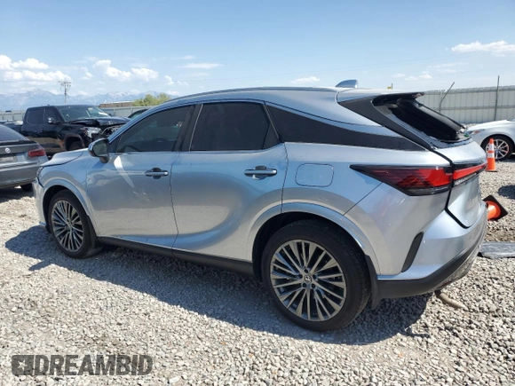 2024 Lexus RX 350h with VIN 2T2BBMCA6RC049507, listed as a Copart auction lot 62135945 with 7,033 mi miles and Salvage title. Bid and sale history available at DreamBid. Image 2.