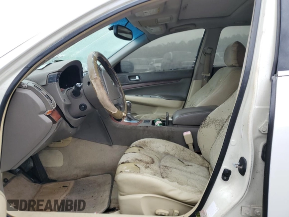 2007 Infiniti G35 G35x with VIN JNKBV61F77M810369, listed as a Copart auction lot 73843864 with Not Provided miles and Salvage Title. Bid and sale history available at DreamBid. Image 7.