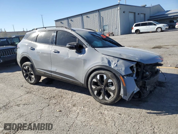 2024 Kia Sportage X-Line with VIN 5XYK6CDF7RG153165, listed as a Copart auction lot 41742395 with Not Provided miles and Salvage Title. Bid and sale history available at carsss.com. Image 4.