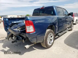 2022 Ram 1500 Big Horn z VIN 1C6SRFFT0NN379571, wystawiony jako Copart lot #57670985 z przebiegiem 38 874 mil mil oraz Szkoda całkowita • Salvage title. Historia ofert i sprzedaży dostępna na DreamBid. Obrazek 3.
