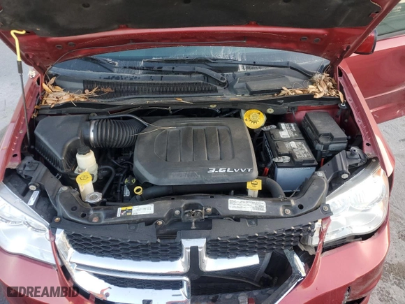 2016 Dodge Grand Caravan SXT with VIN 2C4RDGCG3GR194892, listed as a Copart auction lot 52001855 with 148,569 mi miles and Salvage Title. Bid and sale history available at carsss.com. Image 12.
