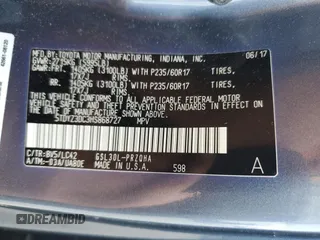 2017 Toyota Sienna XLE Auto Access Seat with VIN 5TDYZ3DC3HS868727, listed as a Copart auction lot 61308185 with 87,927 mi miles and Salvage title. Bid and sale history available at DreamBid. Image 14.