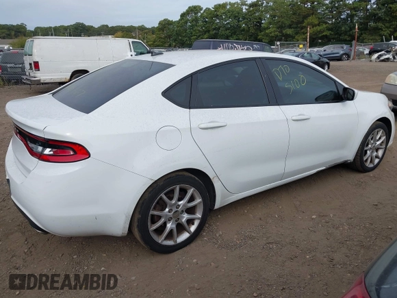 2013 Dodge Dart SXT with VIN 1C3CDFBA4DD344847, listed as a IAAI auction lot 40438365 with 277,148 mi miles. Bid and sale history available at carsss.com. Image 4.