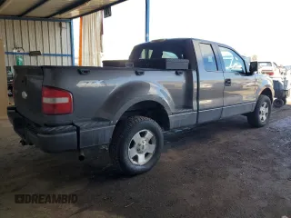 2006 Ford F-150 STX with VIN 1FTRX04W56KD82864, listed as a Copart auction lot 46181665 with 214,056 mi miles and Salvage Title. Bid and sale history available at carsss.com. Image 3.
