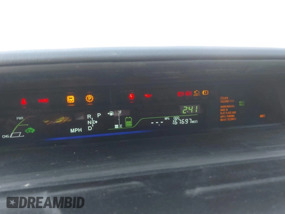 2014 Toyota Prius Two with VIN JTDZN3EUXEJ005908, listed as a IAAI auction lot 41335964 with 167,697 mi miles and . Bid and sale history available at DreamBid. Image 7.
