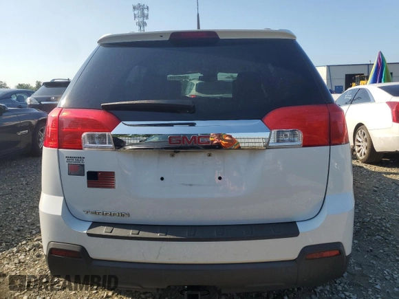 2012 GMC Terrain SLT-1 with VIN 2GKALUEK1C6224441, listed as a Copart auction lot 63457685 with 105,874 mi miles and Salvage title. Bid and sale history available at DreamBid. Image 6.