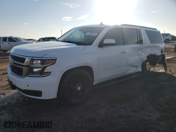 2018 Chevrolet Suburban LS with VIN 1GNSCGKC0JR272245, listed as a Copart auction lot 47000635 with 136,353 mi miles and Salvage title. Bid and sale history available at DreamBid. Image 1.