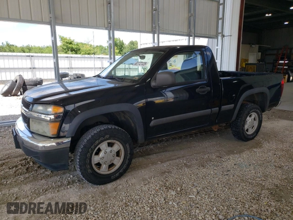 2006 Chevrolet Colorado 1LT with VIN 1GCDT146868260329, listed as a Copart auction lot 62772125 with 155,036 mi miles and Salvage title. Bid and sale history available at DreamBid. Image 1.