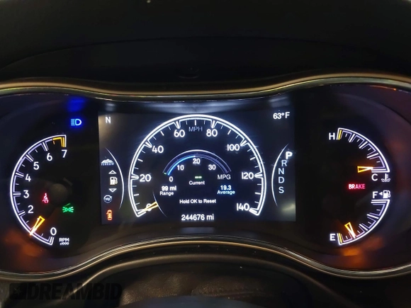 2015 Jeep Grand Cherokee Limited with VIN 1C4RJFBG8FC762873, listed as a IAAI auction lot 42098428 with 244,676 mi miles. Bid and sale history available at carsss.com. Image 7.
