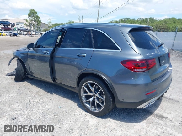 2020 Mercedes-Benz GLC 300 with VIN W1N0G8DB8LF780474, listed as a IAAI auction lot 42476376 with 66,690 mi miles and . Bid and sale history available at DreamBid. Image 3.