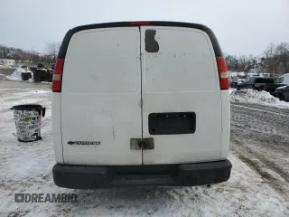2010 Chevrolet Express Cargo Van with VIN 1GCUGADX8A1184609, listed as a Copart auction lot 44446155 with 89,759 mi miles and Salvage Title. Bid and sale history available at carsss.com. Image 6.