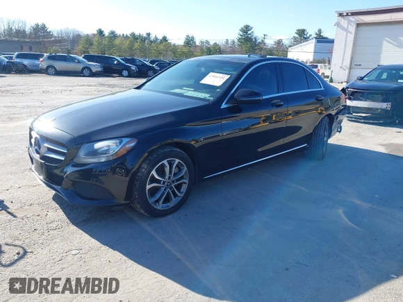 2018 Mercedes-Benz C 300 with VIN WDDWF4KB3JR349672, listed as a IAAI auction lot 42001121 with 76,496 mi miles and . Bid and sale history available at DreamBid. Image 17.