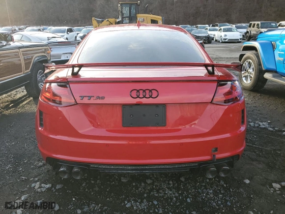 2022 Audi TT RS Coupe with VIN WUAASAFV8N1900592, listed as a Copart auction lot 86099274 with NaN miles and Salvage Title. Bid and sale history available at carsss.com. Image 6.