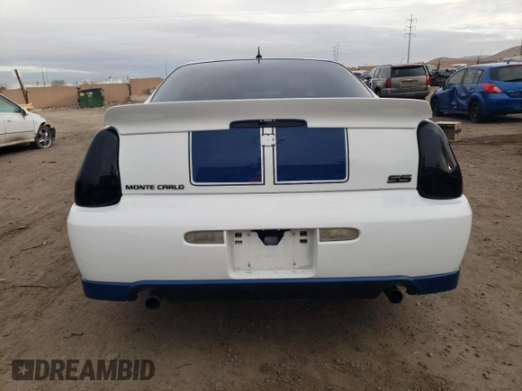 2007 Chevrolet Monte Carlo SS with VIN 2G1WL15C079353650, listed as a Copart auction lot 85895664 with 96,755 mi miles and Salvage title. Bid and sale history available at DreamBid. Image 6.