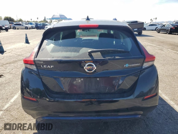 2018 Nissan LEAF S with VIN 1N4AZ1CP7JC304506, listed as a Copart auction lot 49539735 with 101,065 mi miles and Salvage Title. Bid and sale history available at DreamBid. Image 6.
