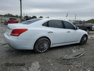 2015 Hyundai Equus Ultimate z VIN KMHGH4JH3FU099414, wystawiony jako Copart lot #83268144 z przebiegiem 133 560 mil mil oraz Szkoda całkowita • Salvage title. Historia ofert i sprzedaży dostępna na DreamBid. Obrazek 3.