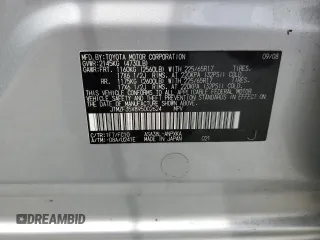 2009 Toyota RAV4 with VIN JTMZF35V895002624, listed as a Copart auction lot 54129265 with 187,717 mi miles and Salvage Title. Bid and sale history available at DreamBid. Image 14.