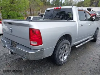2010 Dodge Ram 1500 SLT with VIN 1D7RB1CT5AS203992, listed as a IAAI auction lot 41931671 with 122,831 mi miles. Bid and sale history available at carsss.com. Image 4.