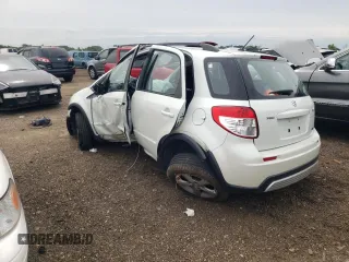 2007 Suzuki SX4 with VIN JS2YB413775105036, listed as a Copart auction lot 61984964 with 0 mi miles and Salvage Title. Bid and sale history available at carsss.com. Image 2.