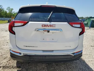 2024 GMC Terrain SLT with VIN 3GKALVEGXRL390043, listed as a Copart auction lot 53476465 with 12,493 mi miles and Clean Title. Bid and sale history available at carsss.com. Image 6.