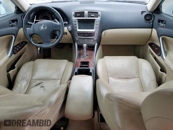 2006 Lexus IS 250 z VIN JTHBK262265024138, wystawiony jako Copart lot #52179695 z przebiegiem 199 509 mil mil oraz Szkody całkowita. Historia ofert i sprzedaży dostępna na DreamBid. Obrazek 8.