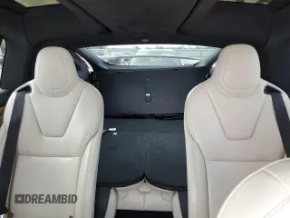 2020 Tesla Model X Long Range with VIN 5YJXCBE24LF253100, listed as a Copart auction lot 53601095 with Not Provided miles and Salvage Title. Bid and sale history available at carsss.com. Image 10.