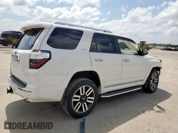 2015 Toyota 4Runner SR5 with VIN JTEZU5JRXF5107750, listed as a Copart auction lot 59852095 with Not provided miles and Salvage title. Bid and sale history available at DreamBid. Image 3.