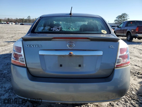 2012 Nissan Sentra SR with VIN 3N1AB6AP0CL762462, listed as a Copart auction lot 43589825 with Not Provided miles and Salvage Title. Bid and sale history available at DreamBid. Image 6.