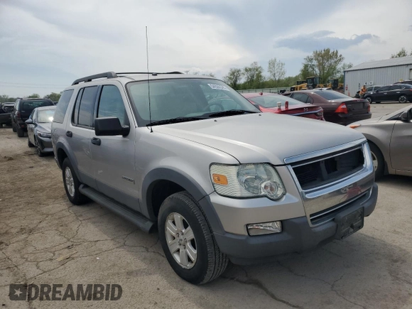 2006 Ford Explorer XLT with VIN 1FMEU73E26UB73638, listed as a Copart auction lot 54500345 with 134,034 mi miles and Clean Title. Bid and sale history available at carsss.com. Image 4.