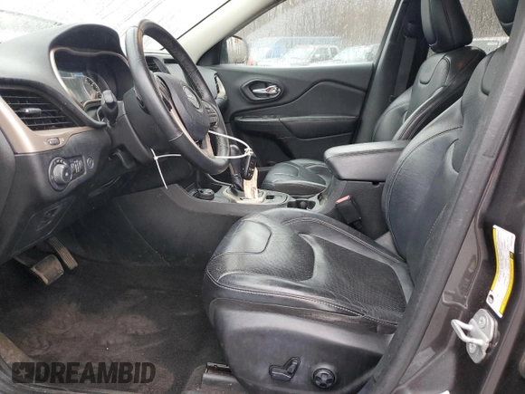 2015 Jeep Cherokee Limited with VIN 1C4PJMDS4FW662698, listed as a Copart auction lot 49521825 with 161,998 mi miles and Salvage Title. Bid and sale history available at DreamBid. Image 7.
