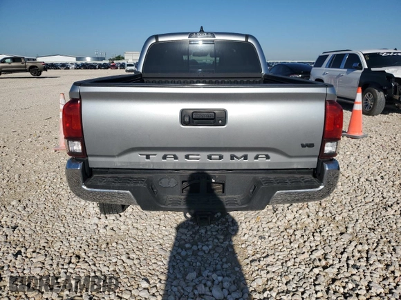 2022 Toyota Tacoma SR5 with VIN 3TMBZ5DN9NM035609, listed as a Copart auction lot 56380035 with Not provided miles and Salvage title. Bid and sale history available at DreamBid. Image 6.