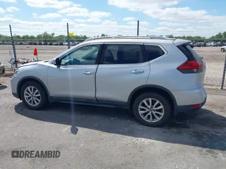 2017 Nissan Rogue S with VIN 5N1AT2MTXHC880965, listed as a IAAI auction lot 42016855 with 117,672 mi miles. Bid and sale history available at carsss.com. Image 14.