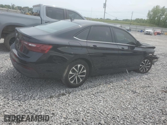 2024 Volkswagen Jetta S with VIN 3VW5M7BU1RM039173, listed as a Copart auction lot 56147215 with 31,354 mi miles and Clean title. Bid and sale history available at DreamBid. Image 3.