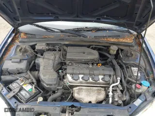 2001 Honda Civic EX with VIN 1HGEM22931L078940, listed as a IAAI auction lot 41957833 with 150,413 mi miles. Bid and sale history available at carsss.com. Image 10.